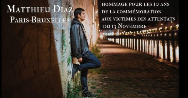 Paris-Bruxelles - écrite et composée en hommage aux victimes du 13/11/2015